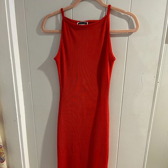 Red Bodycon Dress - Picture 1 of 5